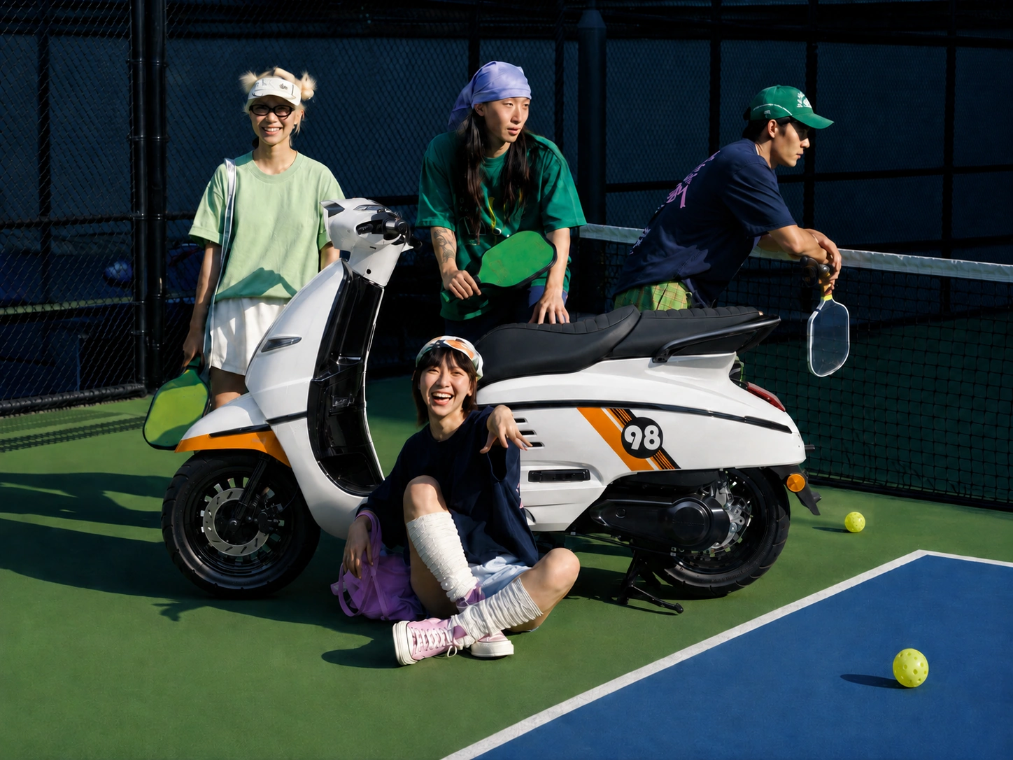 Django Sport — karakter dan desain